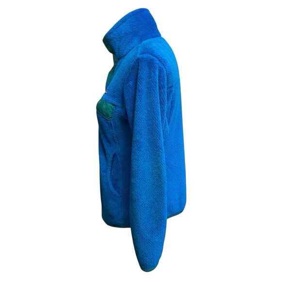 Patagonia Re-Tool Snap T Fleece Pullover PolarTec Thermal Blue Green Size S - Picture 7 of 14